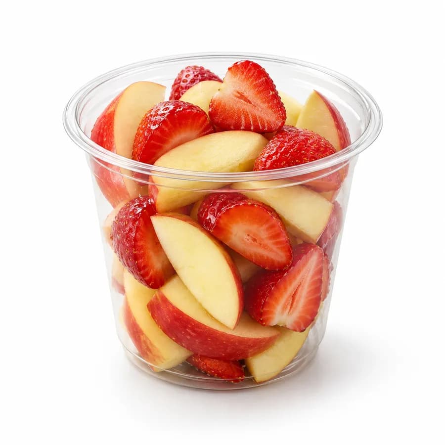 Greggs Apple and Strawberry Fruit Pot — price and calories