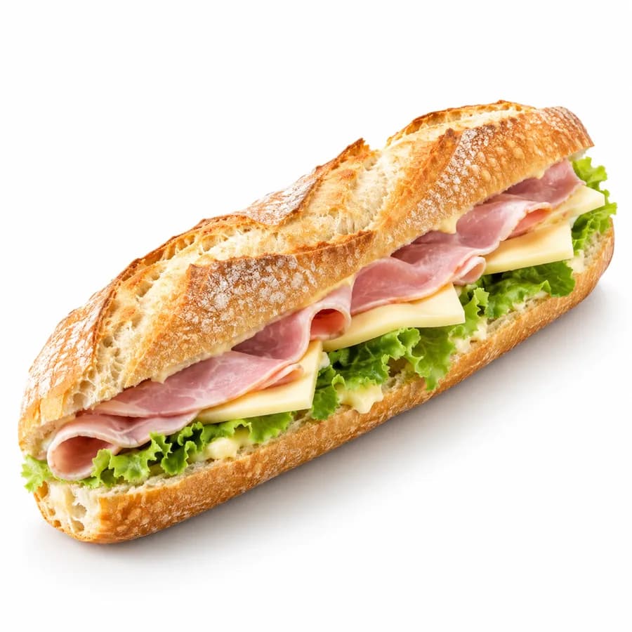Ham & Cheese Baguette
