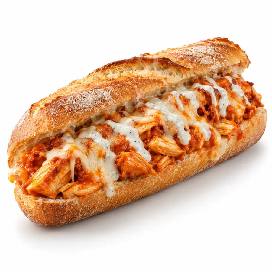 Hot Buffalo Chicken Baguette