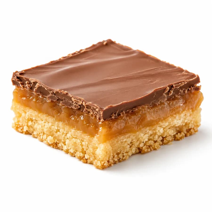 Milk Chocolate Caramel Shortbreads