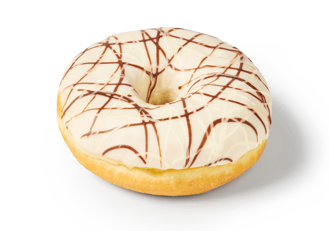 Vanilla Custard Cream Doughnut